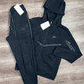 Nike Tech Fleece Full Tracksuit - Black (New Season Release)