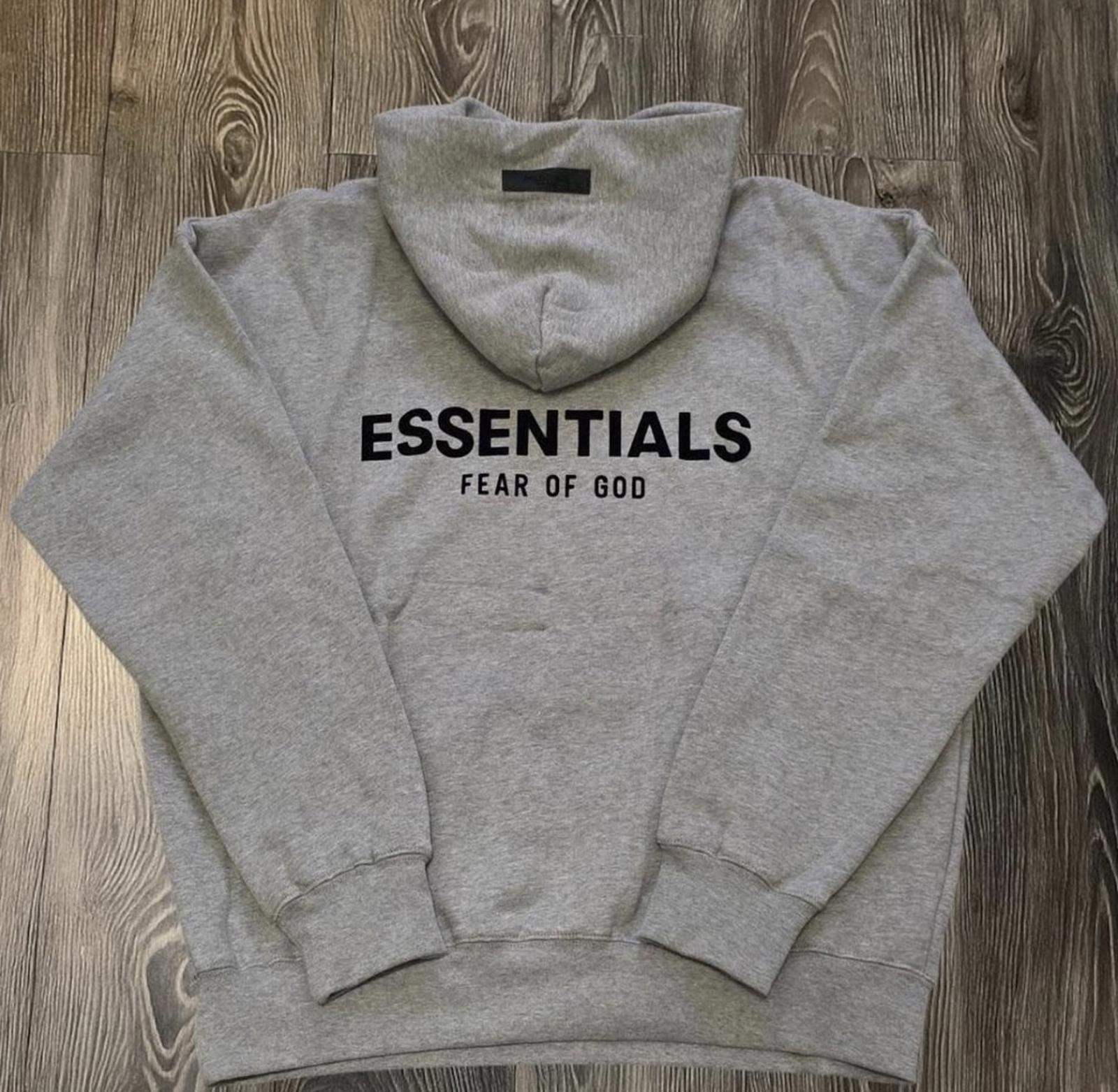 Essentials S22 Fear of God Full Tracksuit Oatmeal Dark Grey